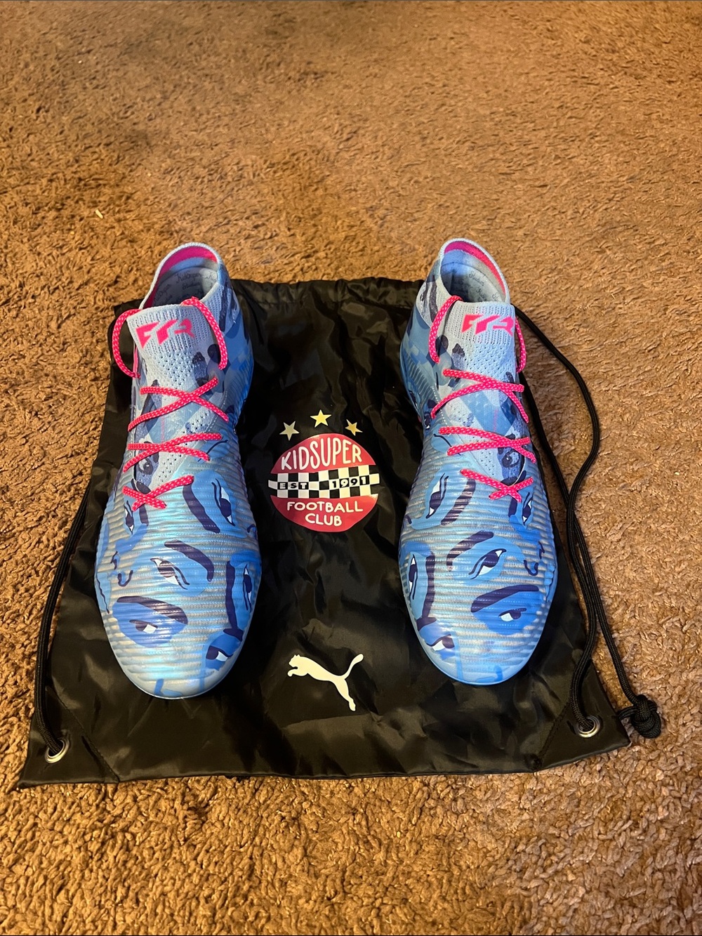 Puma Future Ultimate 8 FG x KidSuper Neymar Jr Club World Cup Cleats Size 10